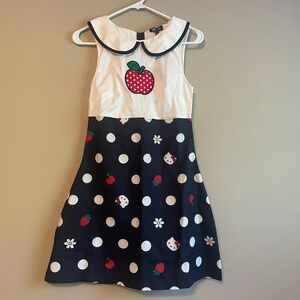 NWT Hello Kitty x Smak Parlour Apple Power Shift Dress